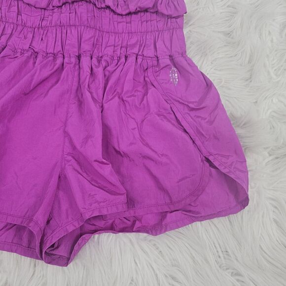 Free People Movement Women's The Way Home Love Potion Shorts Size Small Purple - Picture 4 of 10